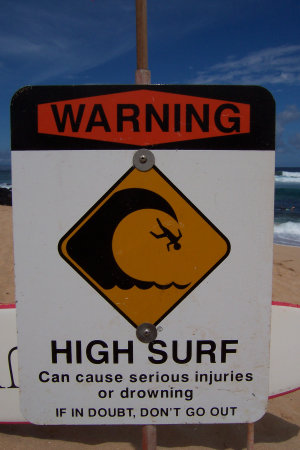 Maui - Big Surf in Hawaii