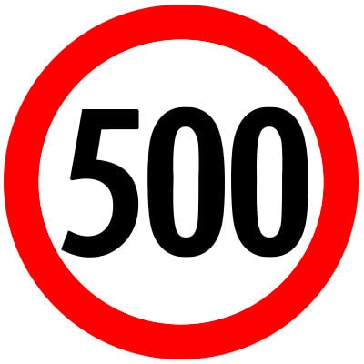 Wann ist die 500Kmh fällig? Wann ist die 500Kmh fällig?